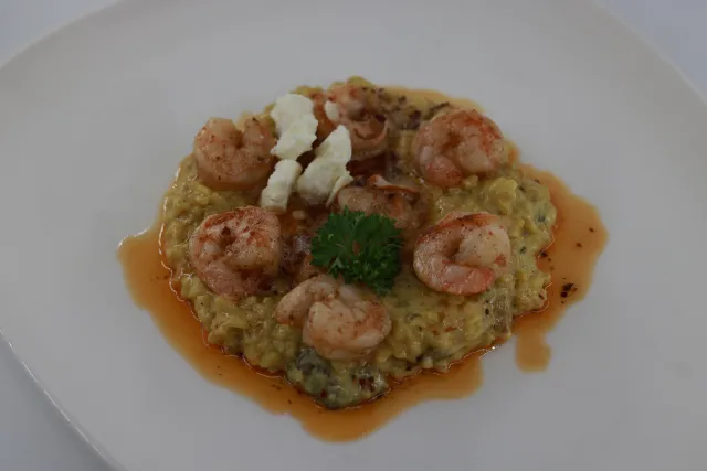 Risotto aux crevettes
