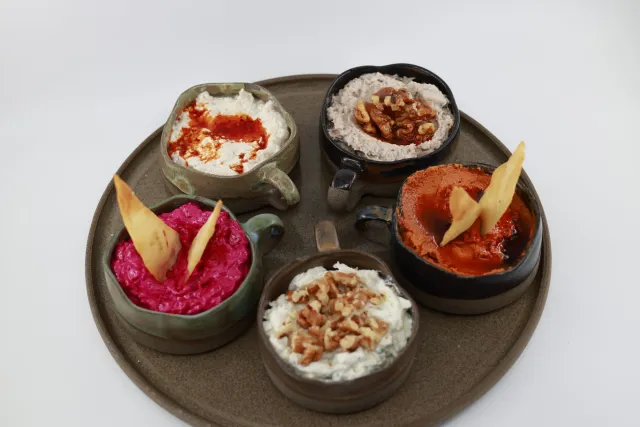 Assortiment de mezzés