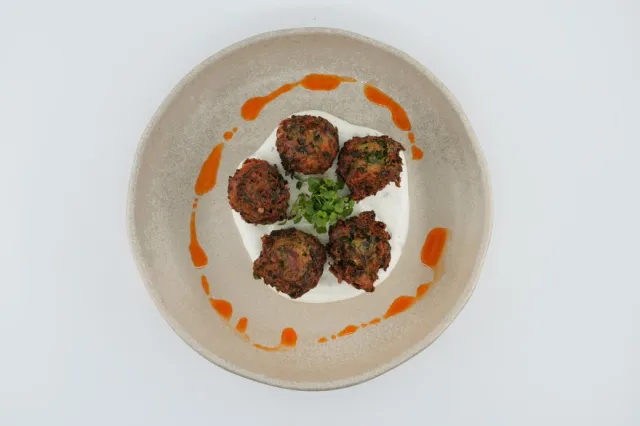 Mücver spécial du chef (beignets)