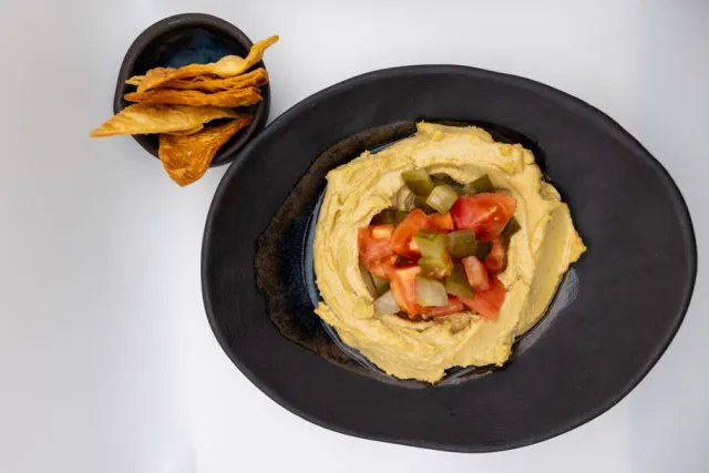 Houmous aux pickles
