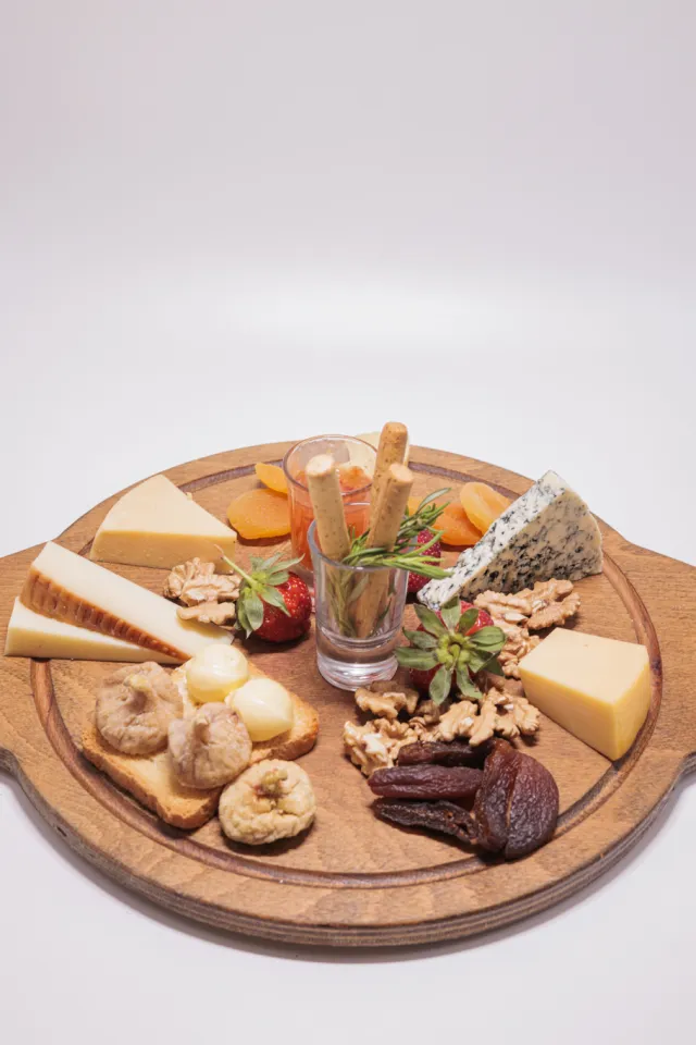 Assiette de fromages gourmande
